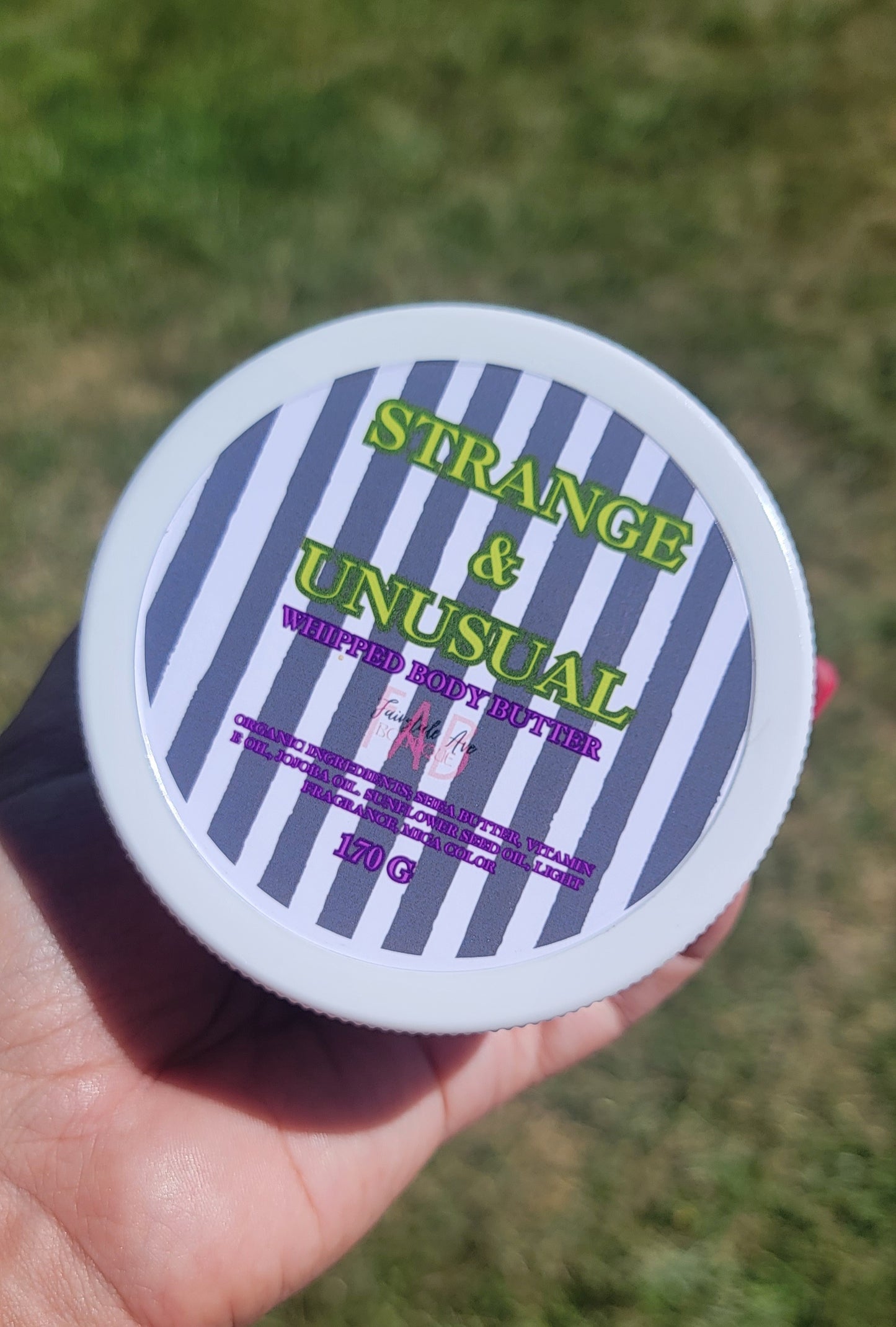 Strange & Unusual Body Butter Fairytaleavenue