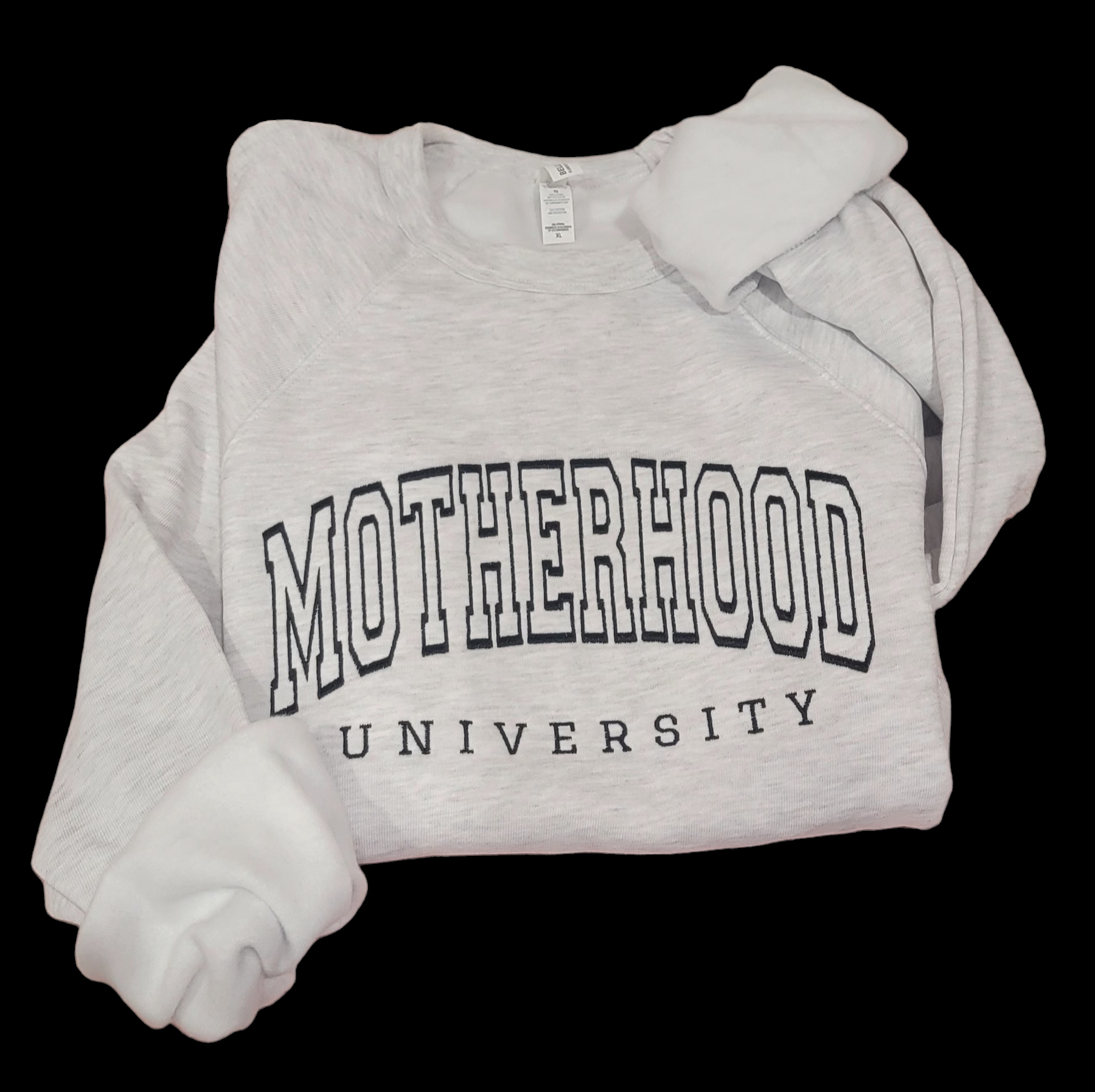 Motherhood Uni Embroidered Sweatshirt Fairytaleavenue