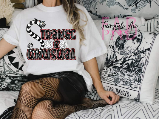 Strange and Unusual Shirt Fairytaleavenue