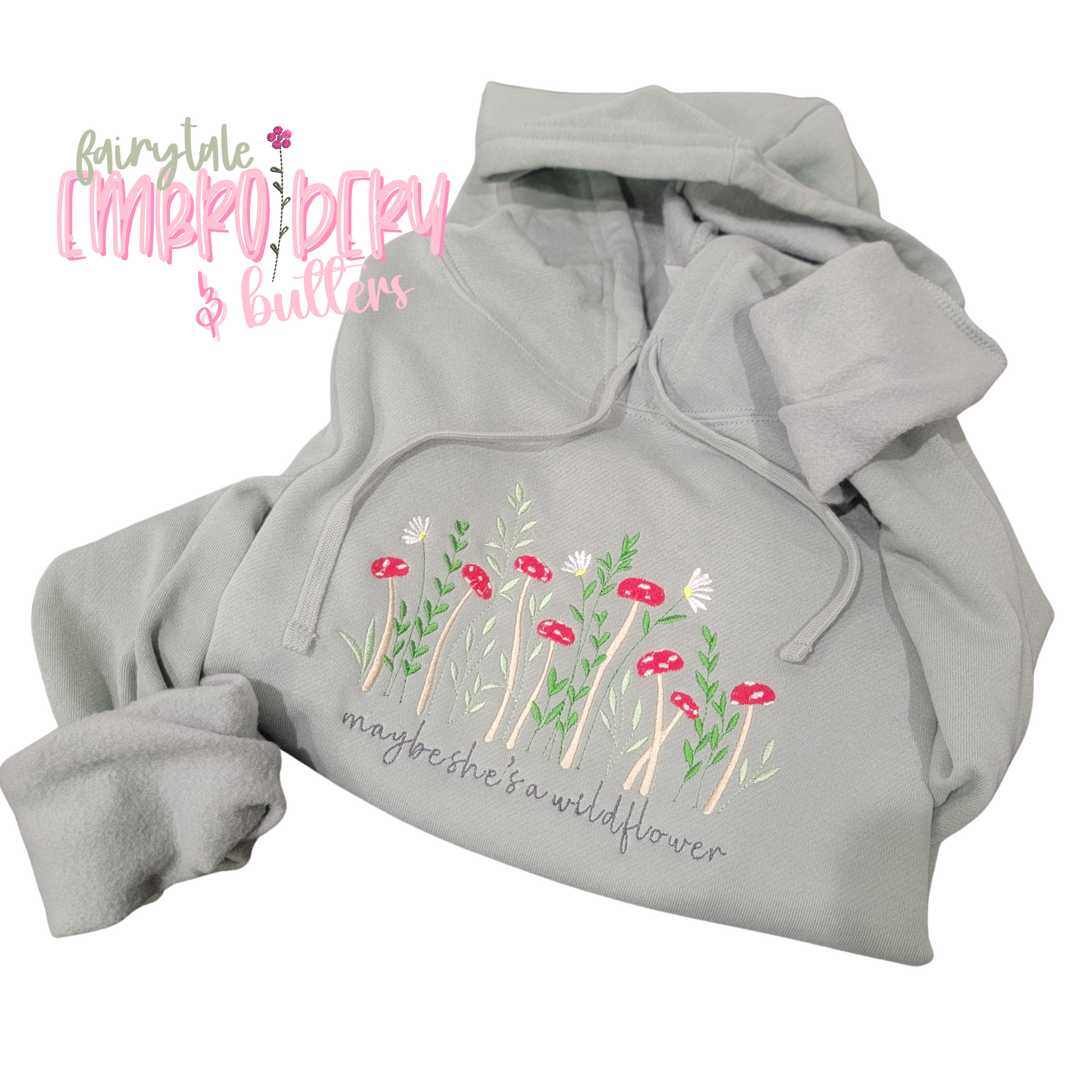 Wildflower Embroidered Shirt Fairytaleavenue