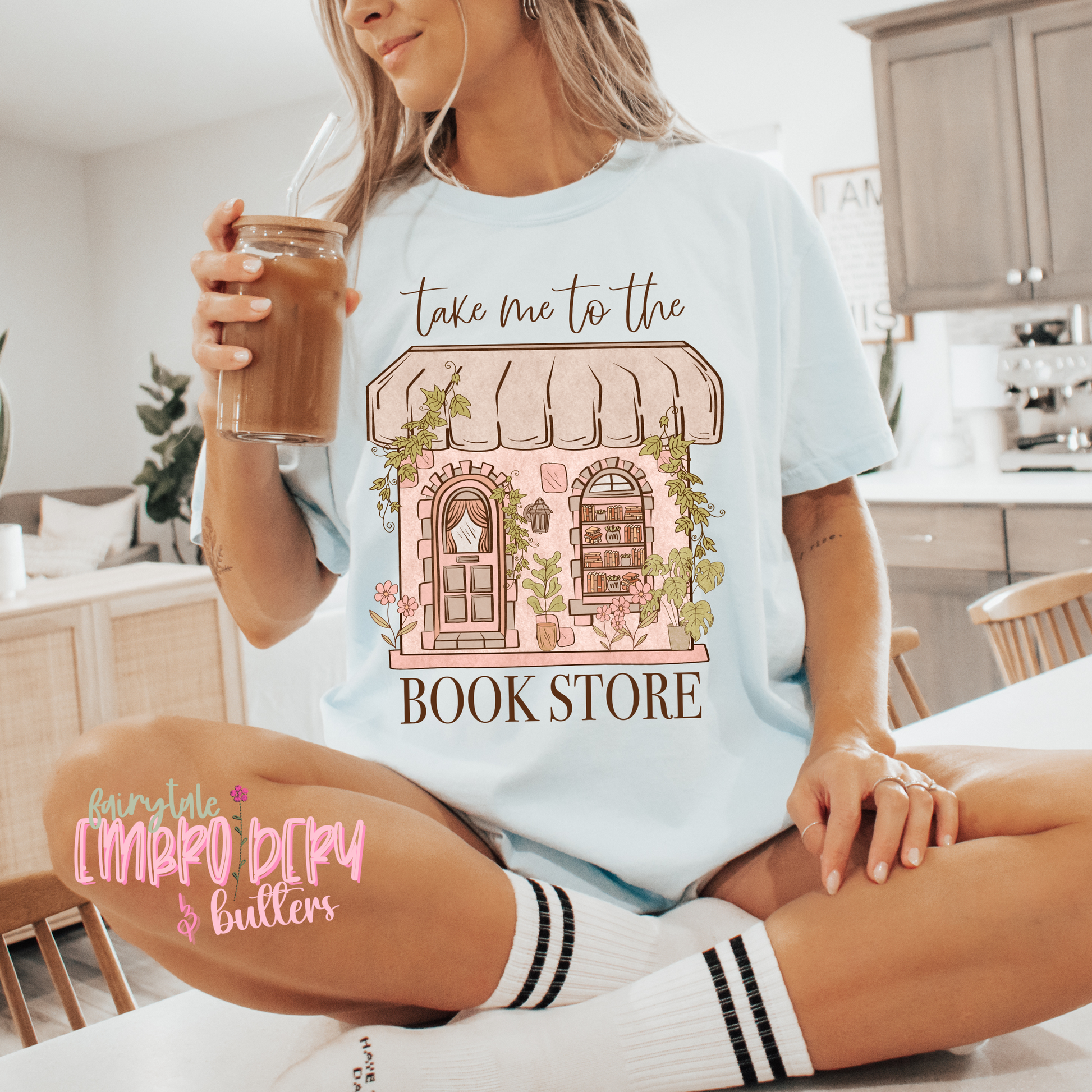 Take Me To The Bookstore Shirt Fairytaleavenue