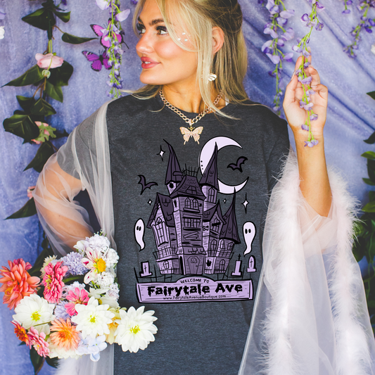 Fairytale Haunted House Halloween Shirt Fairytaleavenue