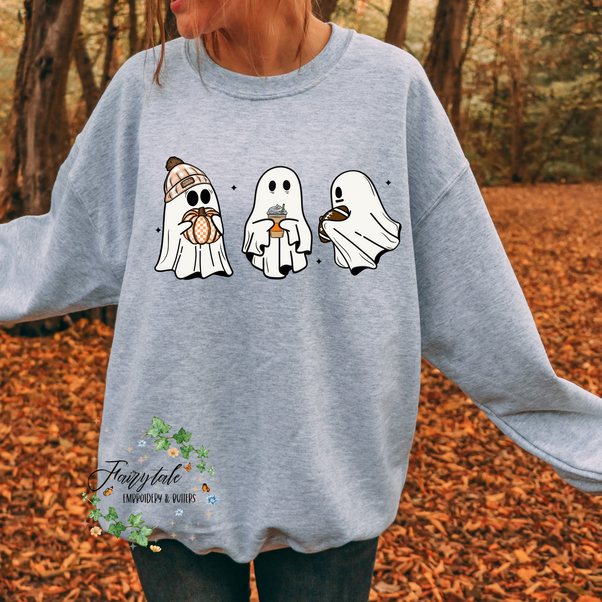 Fall Ghosts Halloween Shirt Fairytaleavenue