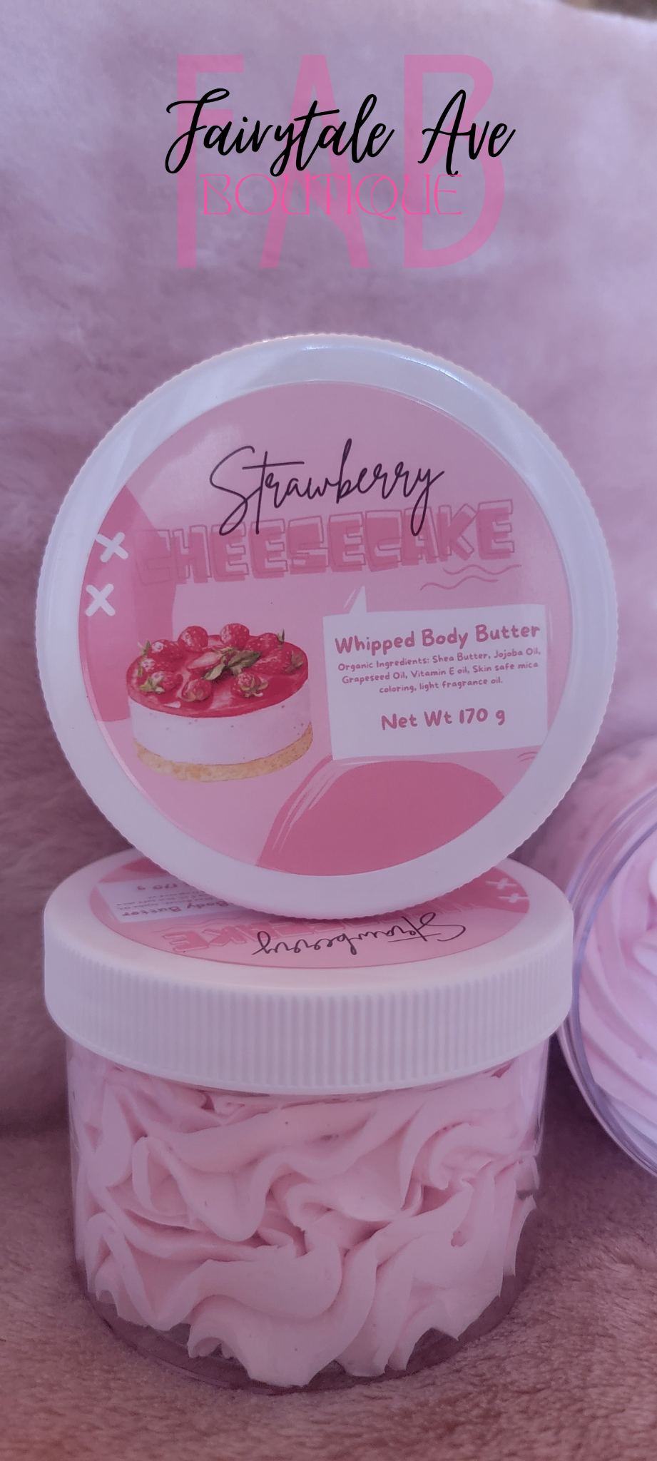 Strawberry Cheesecake Body Butter Fairytaleavenue