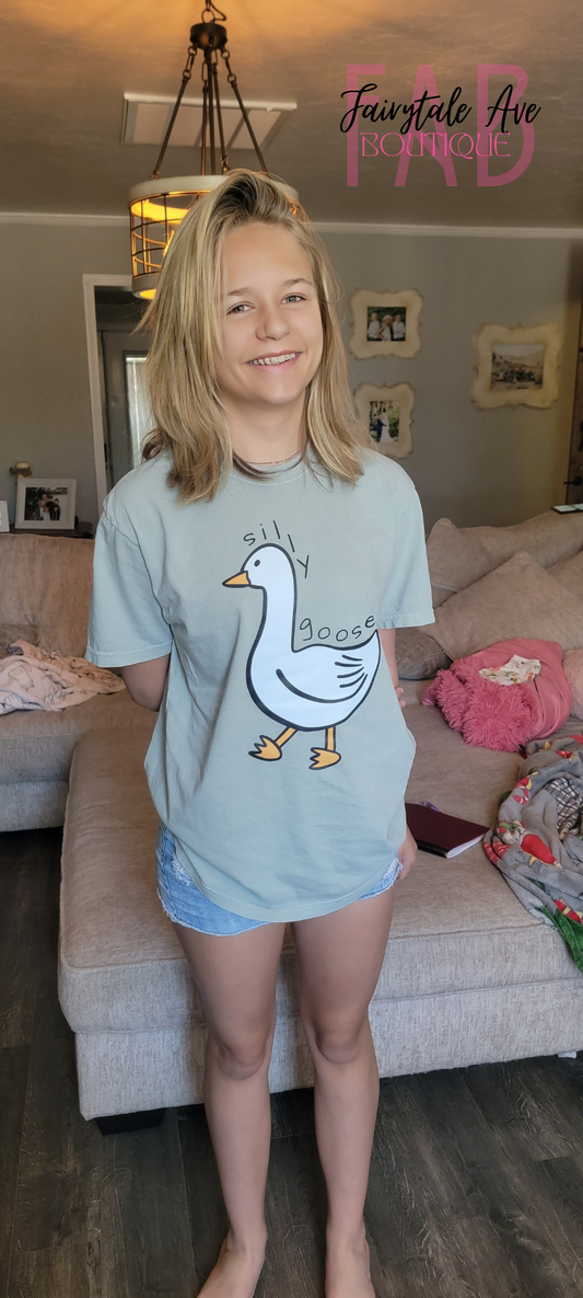 Silly Goose Graphic Tee Fairytaleavenue