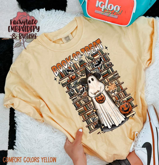 Haunted Ghost Book Shirt Fairytaleavenue