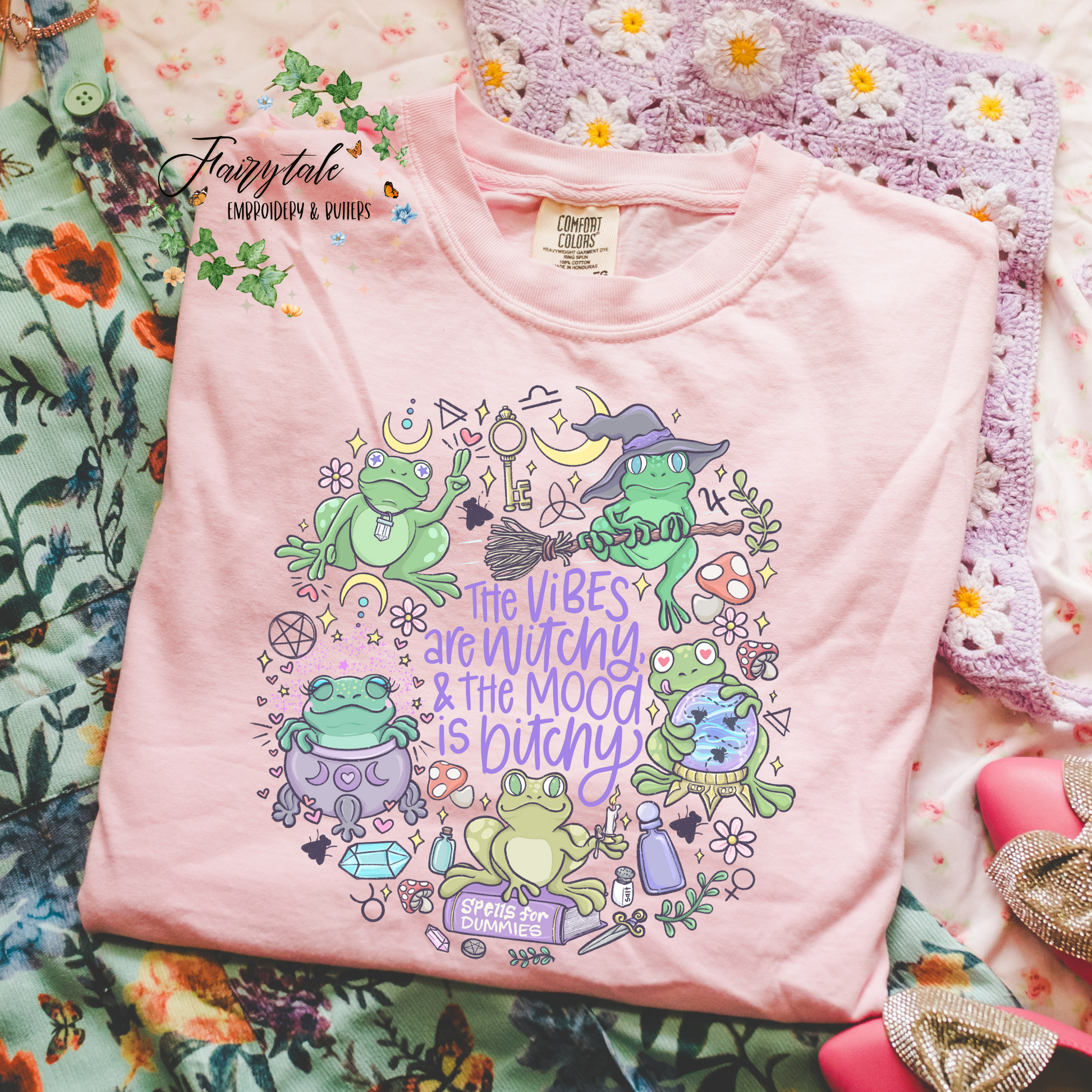 The Vibes Are Witchy Halloween Shirt Fairytaleavenue