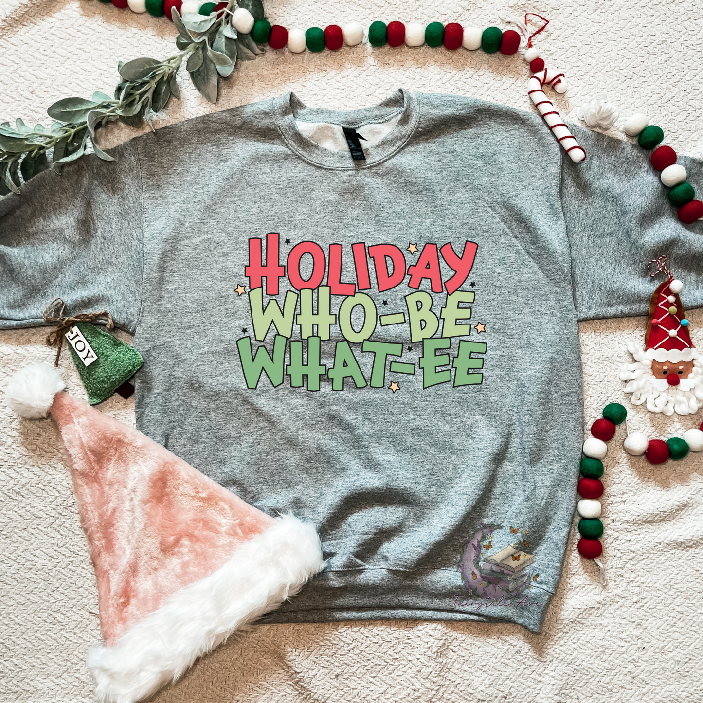 Holiday Who-bee What-ee Christmas Shirt Fairytaleavenue