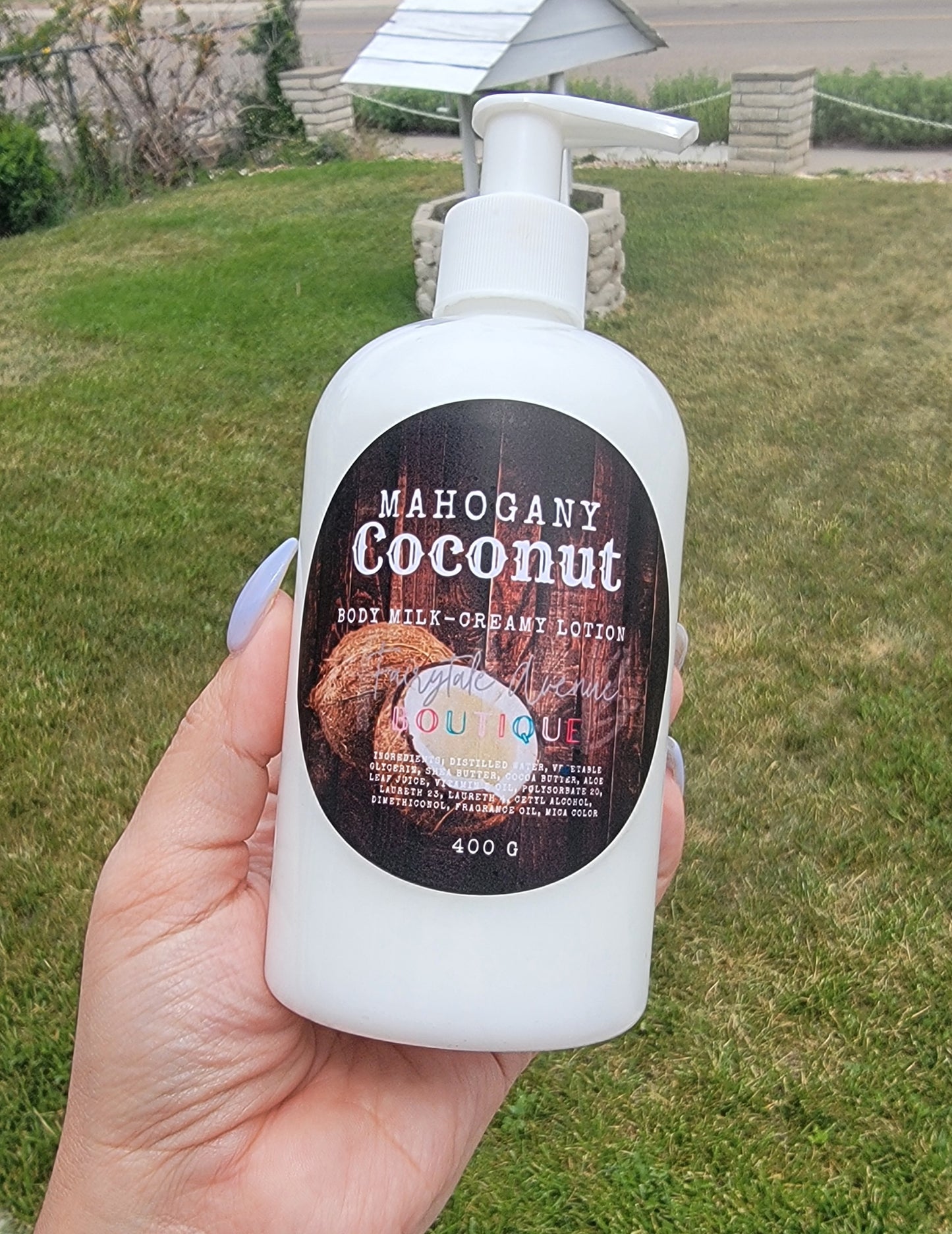 Mahogany Coconut Body Milk Fairytaleavenue